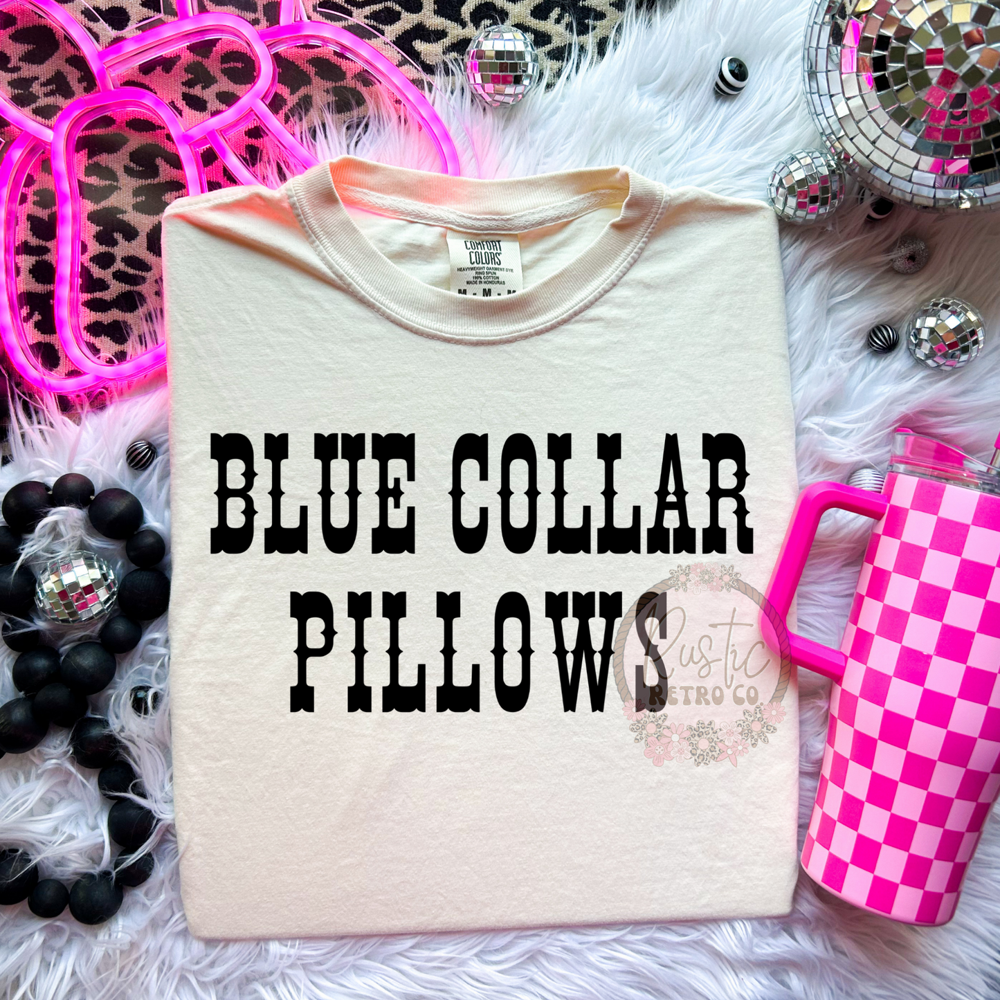 Blue Collar Pillows